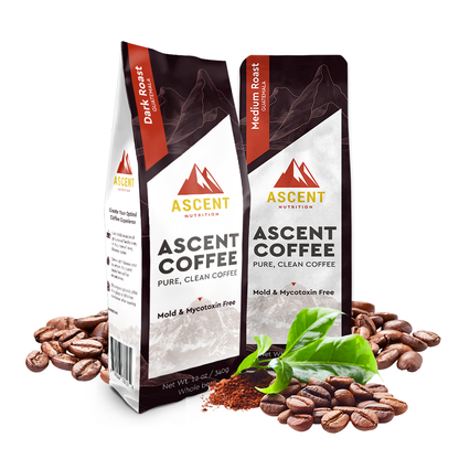 Ascent Organic Mycotoxin Tested Coffee, 12 oz Bag
