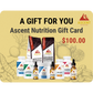 Ascent Nutrition Gift Card