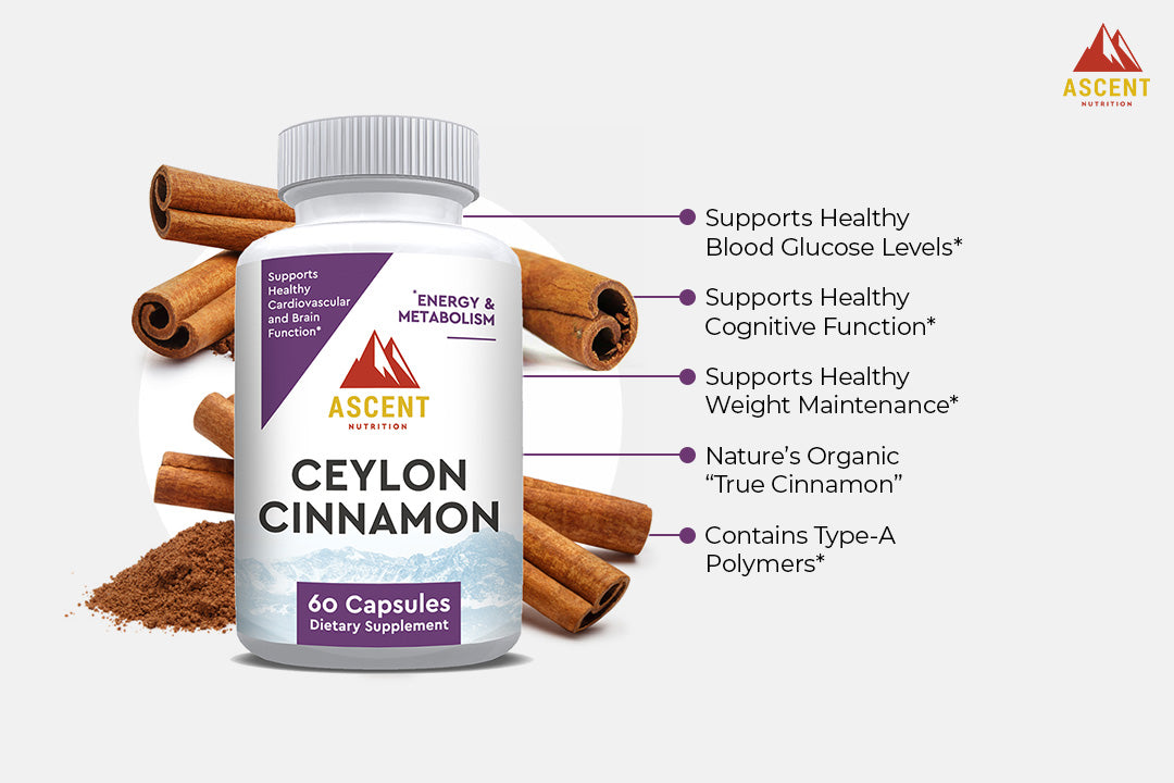 Ascent Nutrition Ceylon Cinnamon