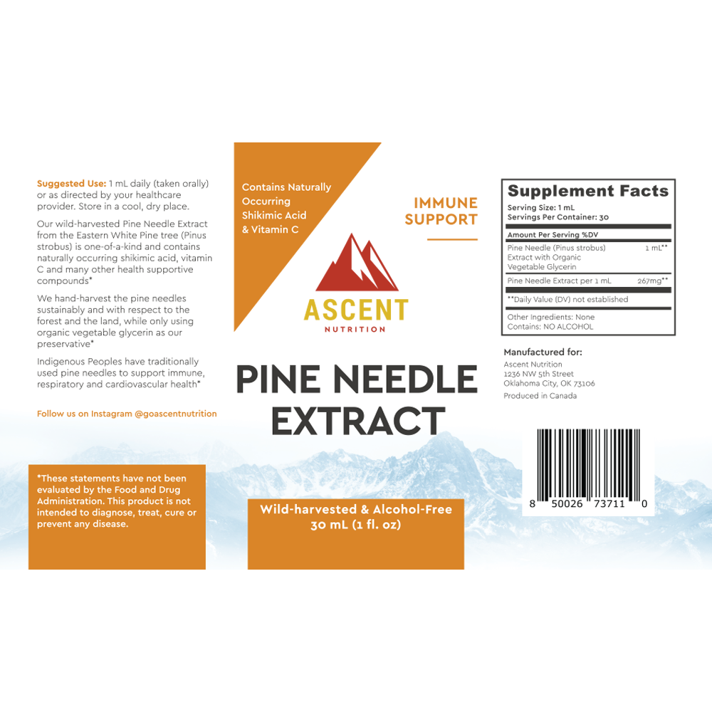 Pine Needle Extract – Ascent Nutrition